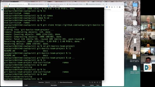 W12D4: Git Workshop w/Chris Walquist (1 of 4) смотреть онлайн