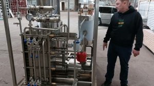 Поум1000электро пастеризационно- охладительная установка