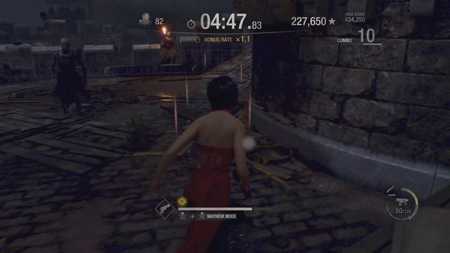 Resident Evil 4 Gold Edition PS5 | The Mercenaries Ada Wong Dress Castle Gameplay смотреть онлайн