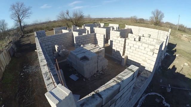 Кладка дома в Чечне. смотреть онлайн