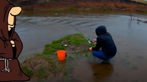 Весенняя рыбалка на Голавля в мае, рыбалка с донками с берега