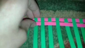 Как сделать коврик для кукол из бумаги