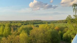 Спировский район. Матвеево. Экскурсия с колокольни.