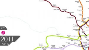 Shanghai Metro Evolution - 1