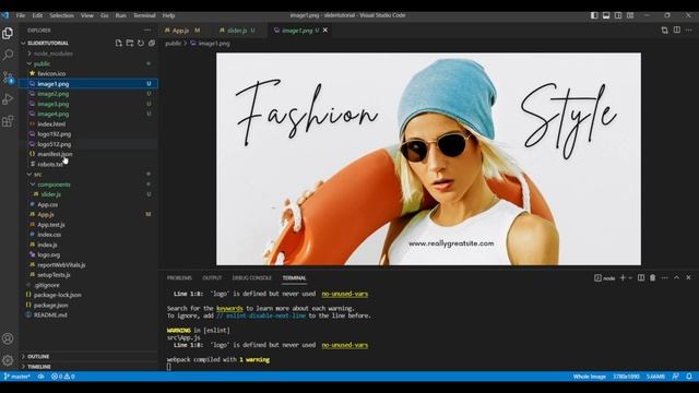 React Image Slider Tutorial: Build a Image Carousel in React Js смотреть онлайн