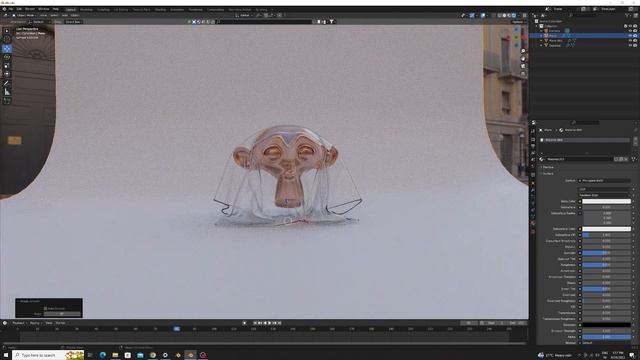 Blender | How to create Cloth Simulation Tutorial #blender