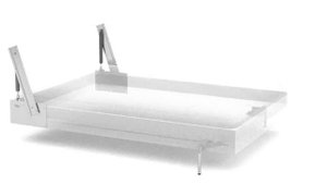 Механизм шкаф-кровати 582 | Угол подъема 90 градусов