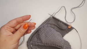 БАКТУС СПИЦАМИ / платок / вязание спицами