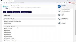 React and Redux: Course Walkthrough