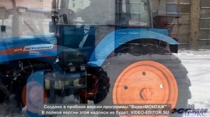 Трактор Агромаш отжигает