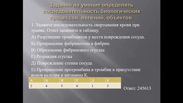 Видеоконсультация _Подготовка к ОГЭ по биологии 2018 г._