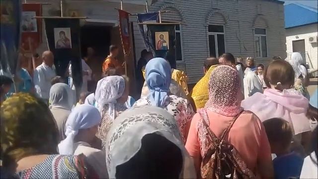 Престольный праздник храма Петра и Павла села Икряного 12.07.18. смотреть онлайн