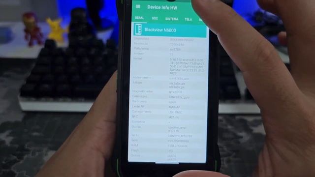 MINI CELULAR GAMER INDESTRUTÍVEL! BLACKVIEW N6000 смотреть онлайн