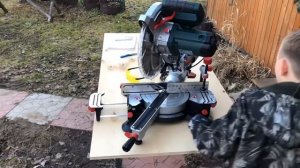 Обзор Торцовочной пилы Metabo KGS 305 M