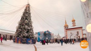 Суздаль - новогодняя столица: добро пожаловать! Доброе утро. Фрагмент выпуска от 27.12.2023