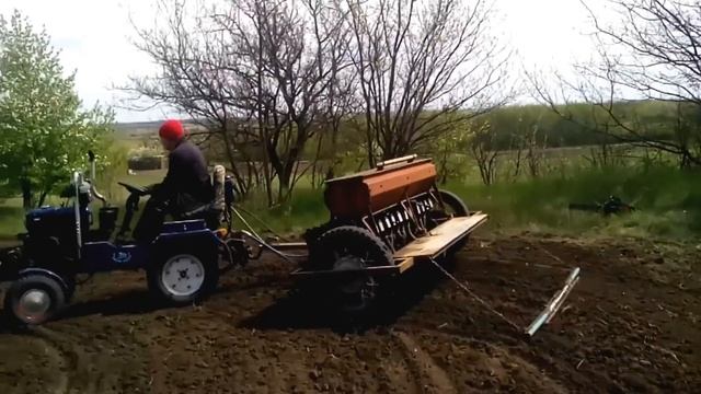 минитрактор добрыня силач 119 посев проса весной 2016 смотреть онлайн