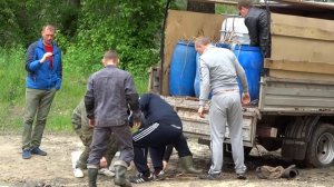 Зарыбление река бузулук 2017