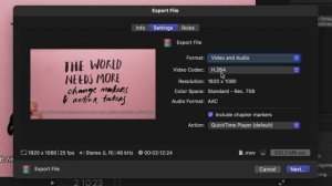Лучшие настройки экспорта из Final Cut Pro X - Как сделать размер файла меньше