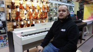 Краткий обзор цифрового пианино Solista dp600 в цвете: Белый ясень(White Ash)