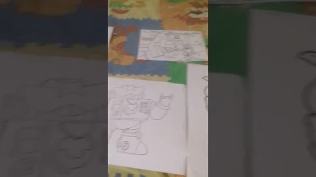 Brawl stars и Minecraft.Раскраска,находка.