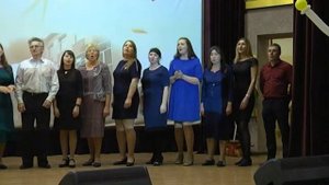 Юбилей школы №1 выступление родителей (видео телевидения Белокурихи)).