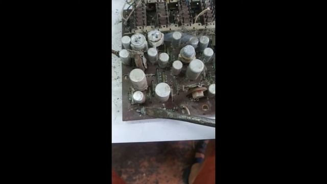 УНЧ Электрон 103 На разбор. ЗОЛОТО ЕСТЬ !!!