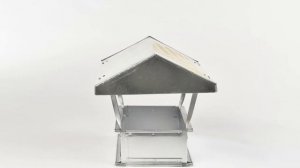 Зонт крышный прямоугольного сечения