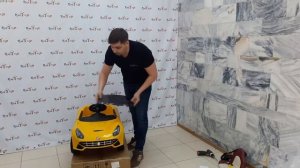 Сборка детского электромобиля Ferrari O222OO