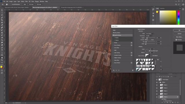 Create a Wood Engraved Logo Mockup in Photoshop | Photoshop Tutorial смотреть онлайн
