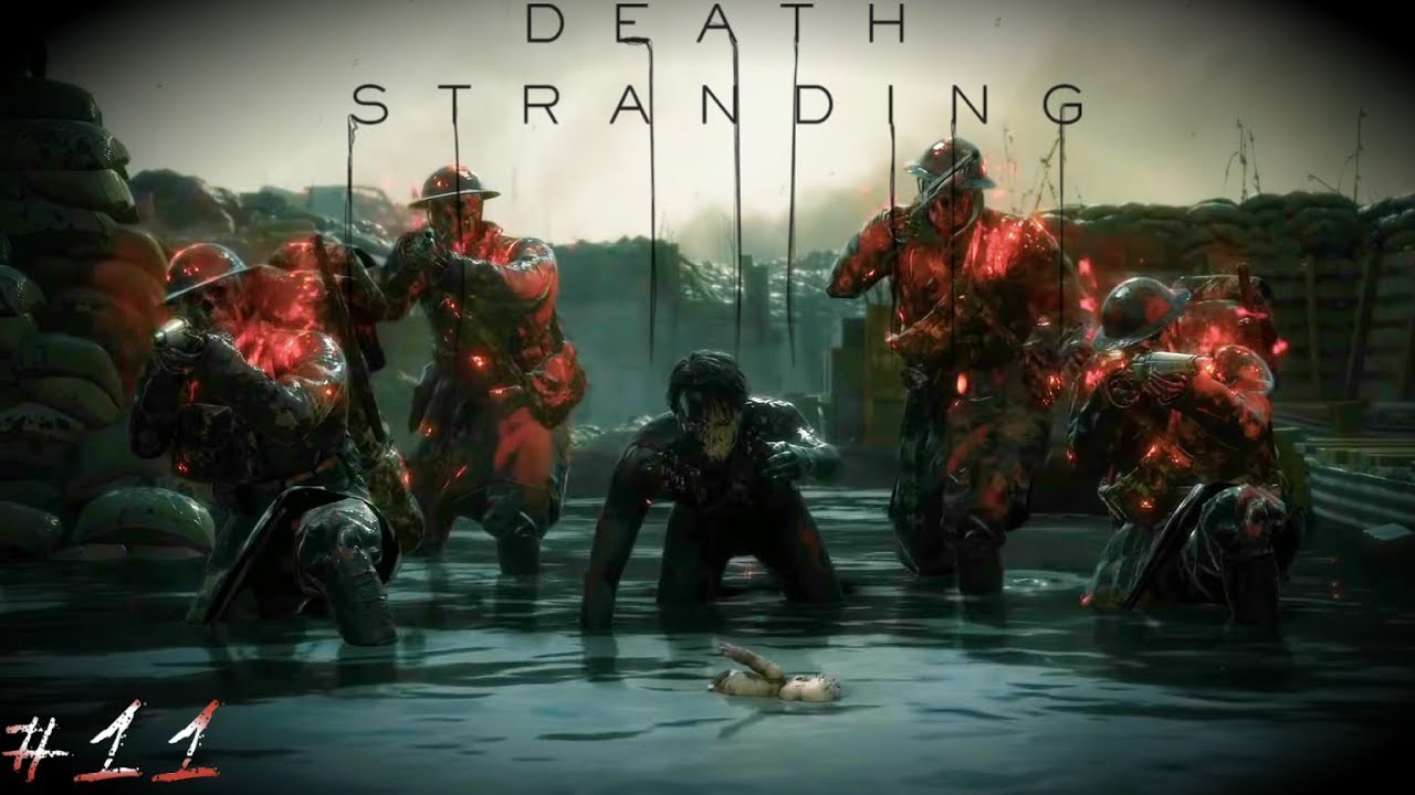 Танки, винтовки, ядерный взрыв и грузовик Death Stranding Прохождение Часть #11