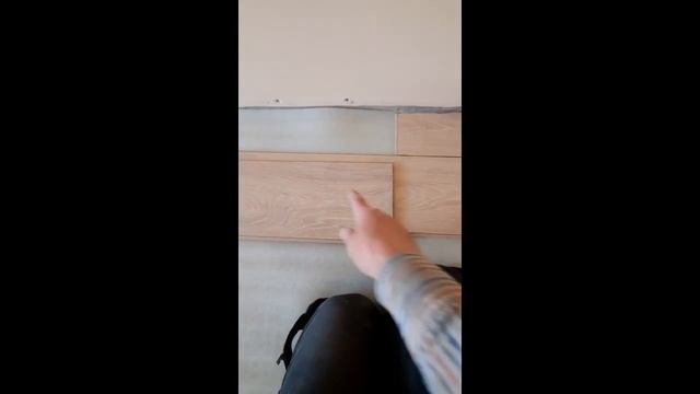 Подрезка ламината к стене. Продольная и торец. смотреть онлайн