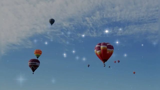 ВОЗДУШНЫЙ ШАР Музыкальное слайд-шоу для сладких снов ? 1 час смотреть онлайн