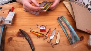 3 месяца ждал посылку!!! Masu Master, Zip Baits, Jackall chubby, flamingo, delphy, megabass и други