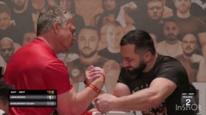 ДЖОН ВЕРНУЛСЯ! Золоева в одну калитку! EAST VS WEST 2 Армрестлинг