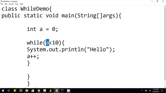 4 While Loop in Java