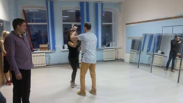 Bachata intermediate. Liza and Yakov. Milange смотреть онлайн
