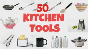 Английский для детей На кухне Kitchen Tool names in English