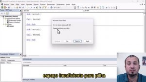 ✅VBA  - Instrução Call (Cuidado)