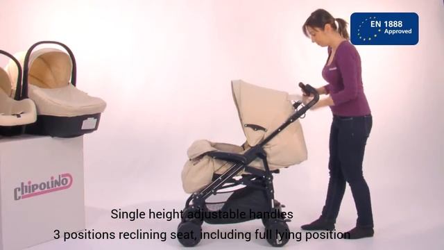 Carucior Pooky Travel Chipolino смотреть онлайн