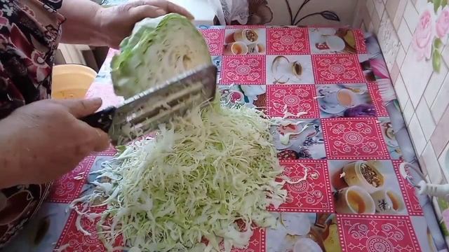 Засолка капусты# просто и быстро