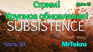 Subsistence (Крупное обновление)