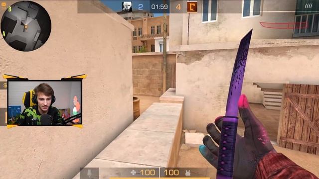 РЕАКЦИЯ НА KNIFE TANTO RESTLESS В STANDOFF 2 - ТРОЛЛИНГ! смотреть онлайн