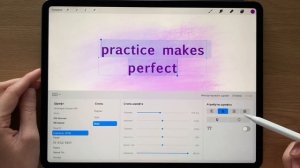 Как добавить текст в Procreate 4.3 | Уроки Procreate