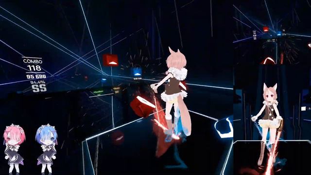 [Beat Saber] Undertale OST - Uwa!! So Temperate (EXPERT) смотреть онлайн