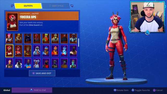 Ali-A's $1,500 SKIN COLLECTION! - Fortnite: Battle Royale (RARE SKINS) смотреть онлайн