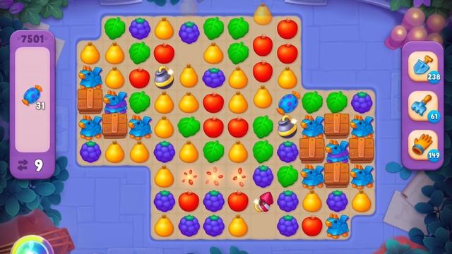 GardenScapes Level 7501 no boosters смотреть онлайн