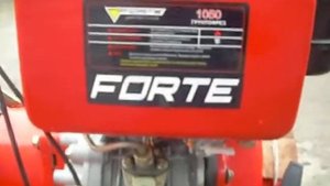 Мой новый дизельный мотоблок forte-105