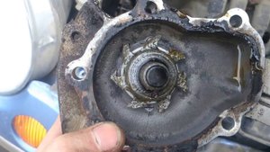 Что может случиться с помпой когда она не работает! Матиз!