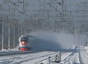 Учебный фильм. ОАО РЖД "Очистка от снега железнодорожных стрелок"