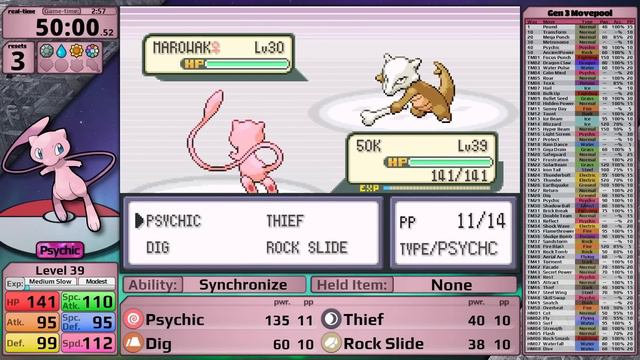 Mew Only - Pokemon FireRed - 50k Q&A смотреть онлайн
